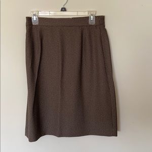 Amanda Smith herringbone tweed slim skirt size 14